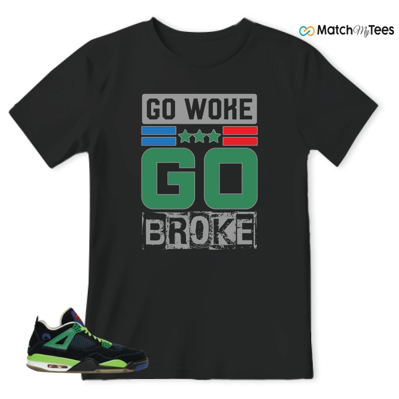 NIKE JORDAN 4 RETRO DOERNBECHER SNEAKER Matching Tees t-shirt