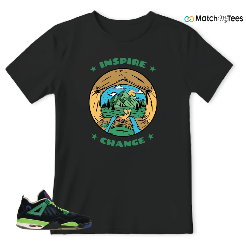 NIKE JORDAN 4 RETRO DOERNBECHER SNEAKER Matching Tees t-shirt