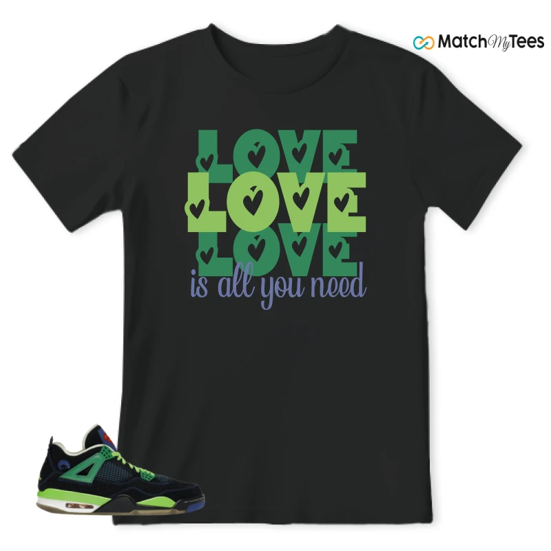 NIKE JORDAN 4 RETRO DOERNBECHER SNEAKER Matching Tees t-shirt