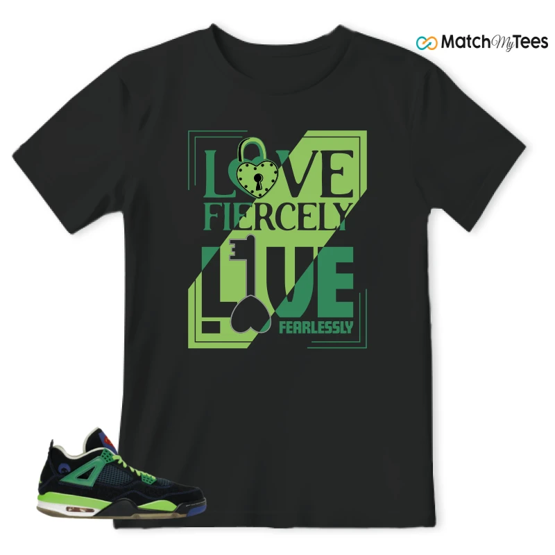 NIKE JORDAN 4 RETRO DOERNBECHER SNEAKER Matching Tees t-shirt