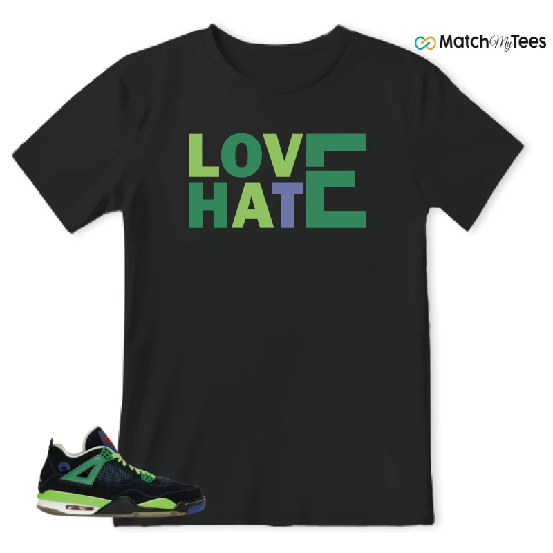 NIKE JORDAN 4 RETRO DOERNBECHER SNEAKER Matching Tees T-shirt for Men