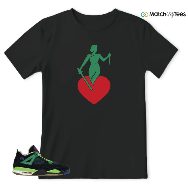 NIKE JORDAN 4 RETRO DOERNBECHER SNEAKER Matching Tees t-shirt
