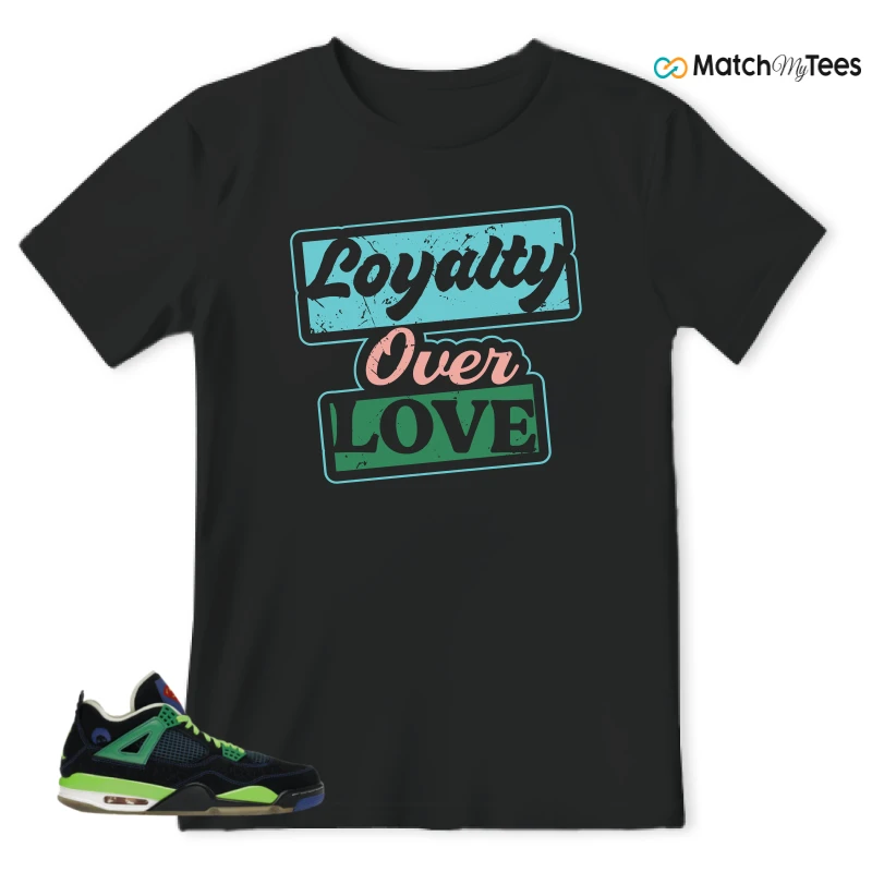 NIKE JORDAN 4 RETRO DOERNBECHER SNEAKER Matching Tees t-shirt