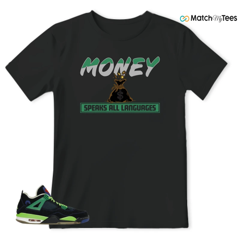 NIKE JORDAN 4 RETRO DOERNBECHER SNEAKER Matching Tees t-shirt