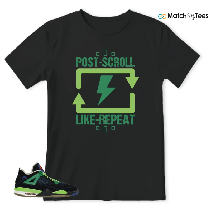 NIKE JORDAN 4 RETRO DOERNBECHER SNEAKER Matching Tees t-shirt
