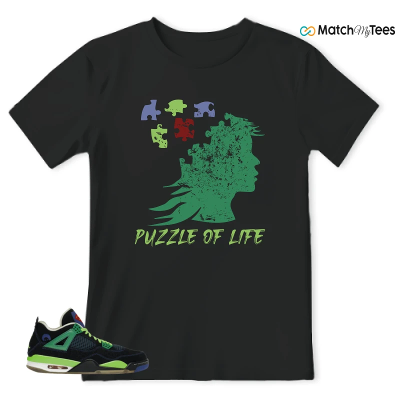 NIKE JORDAN 4 RETRO DOERNBECHER SNEAKER Matching Tees t-shirt