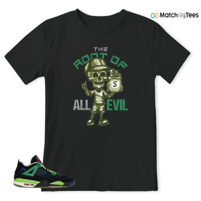 NIKE JORDAN 4 RETRO DOERNBECHER SNEAKER Matching Tees t-shirt