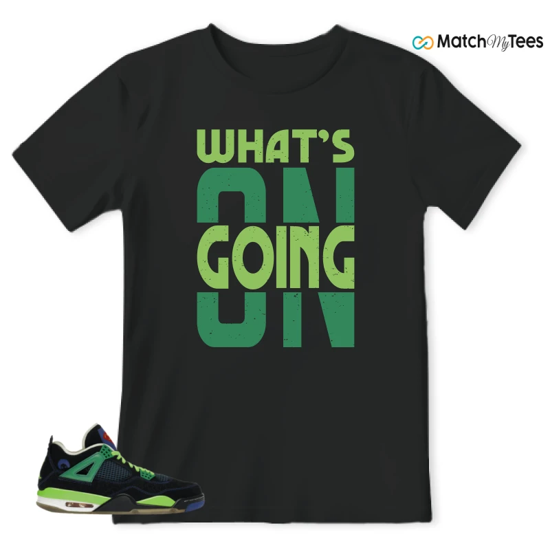 NIKE JORDAN 4 RETRO DOERNBECHER SNEAKER Matching Tees T-shirt for Men