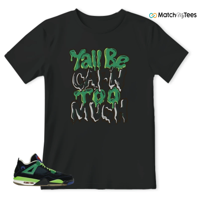 NIKE JORDAN 4 RETRO DOERNBECHER SNEAKER Matching Tees t-shirt