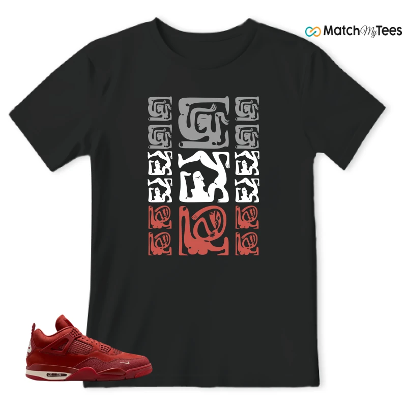 NIKE JORDAN 4 RETRO OG SP X NIGEL SYLVESTER BRICK BY BRICK SNEAKER Matching Tees t-shirt