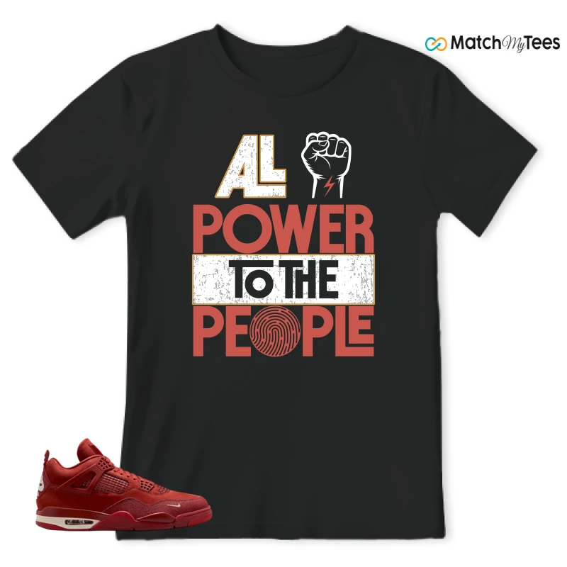 NIKE JORDAN 4 RETRO OG SP X NIGEL SYLVESTER BRICK BY BRICK SNEAKER Matching Tees t-shirt