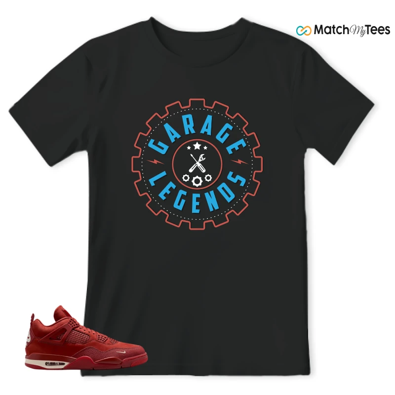 NIKE JORDAN 4 RETRO OG SP X NIGEL SYLVESTER BRICK BY BRICK SNEAKER Matching Tees t-shirt