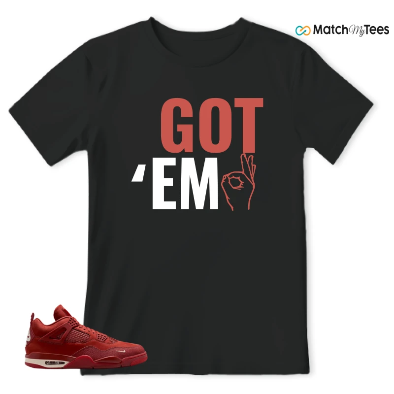 NIKE JORDAN 4 RETRO OG SP X NIGEL SYLVESTER BRICK BY BRICK SNEAKER Matching Tees t-shirt