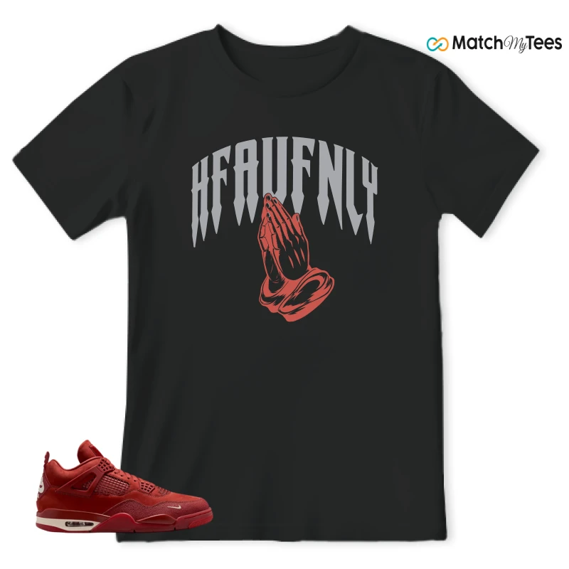 NIKE JORDAN 4 RETRO OG SP X NIGEL SYLVESTER BRICK BY BRICK SNEAKER Matching Tees T-shirt for Men