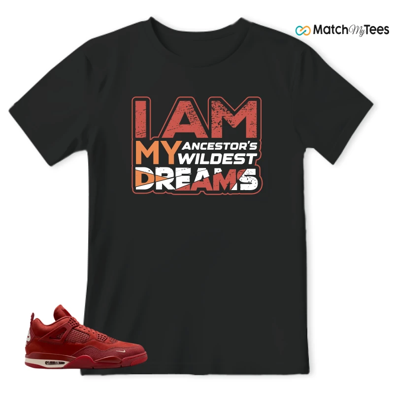 NIKE JORDAN 4 RETRO OG SP X NIGEL SYLVESTER BRICK BY BRICK SNEAKER Matching Tees t-shirt