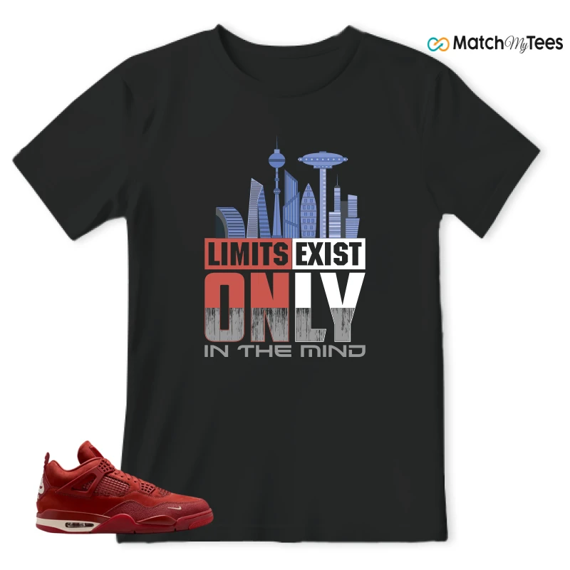 NIKE JORDAN 4 RETRO OG SP X NIGEL SYLVESTER BRICK BY BRICK SNEAKER Matching Tees T-shirt for Men