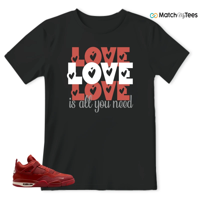 NIKE JORDAN 4 RETRO OG SP X NIGEL SYLVESTER BRICK BY BRICK SNEAKER Matching Tees t-shirt