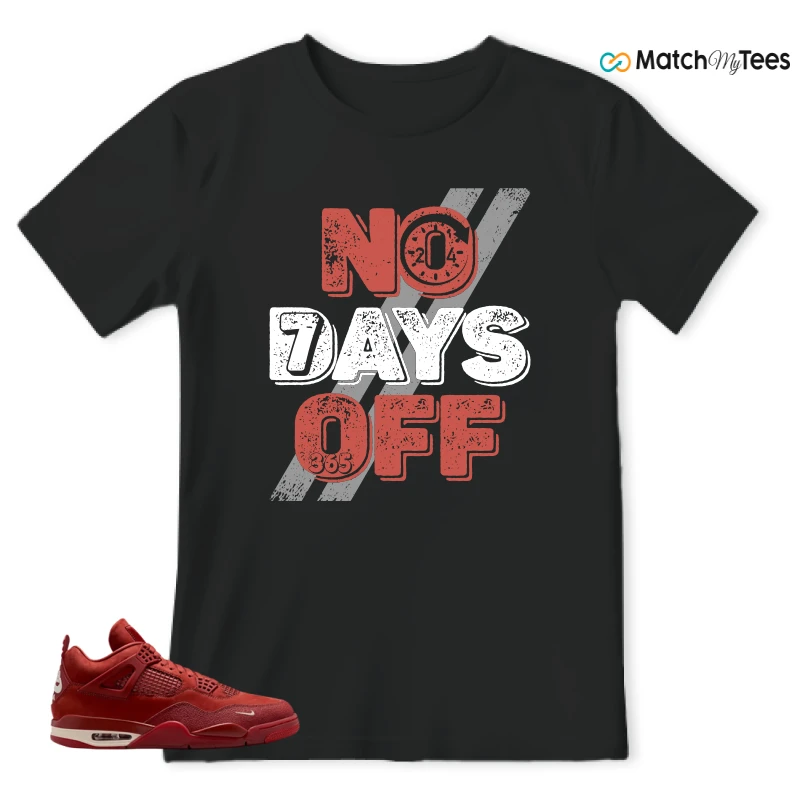 NIKE JORDAN 4 RETRO OG SP X NIGEL SYLVESTER BRICK BY BRICK SNEAKER Matching Tees T-shirt for Men