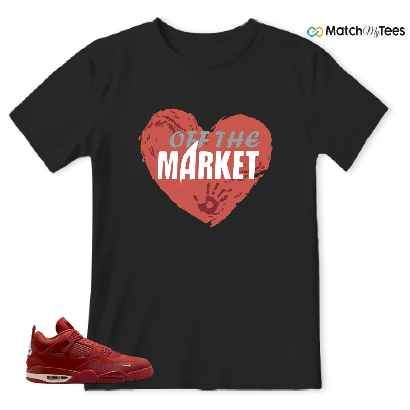 NIKE JORDAN 4 RETRO OG SP X NIGEL SYLVESTER BRICK BY BRICK SNEAKER Matching Tees t-shirt