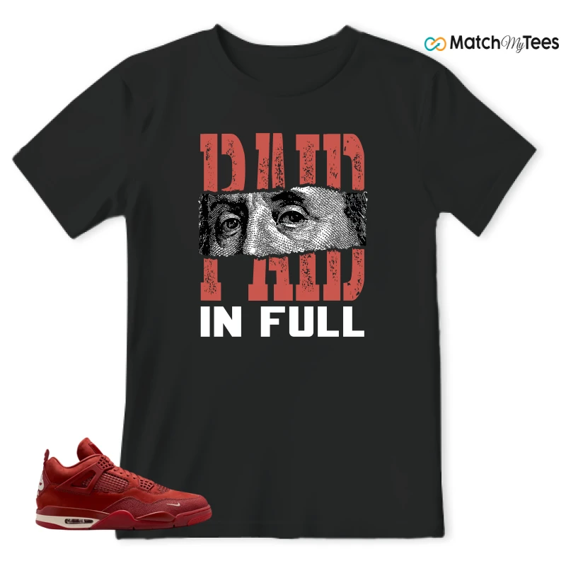 NIKE JORDAN 4 RETRO OG SP X NIGEL SYLVESTER BRICK BY BRICK SNEAKER Matching Tees t-shirt