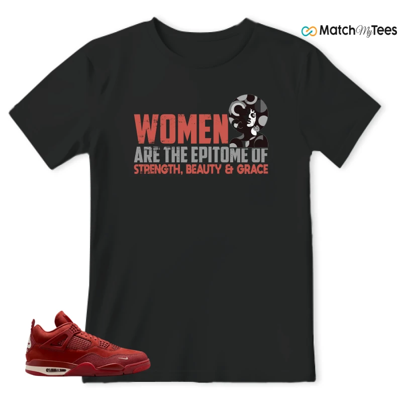 NIKE JORDAN 4 RETRO OG SP X NIGEL SYLVESTER BRICK BY BRICK SNEAKER Matching Tees t-shirt