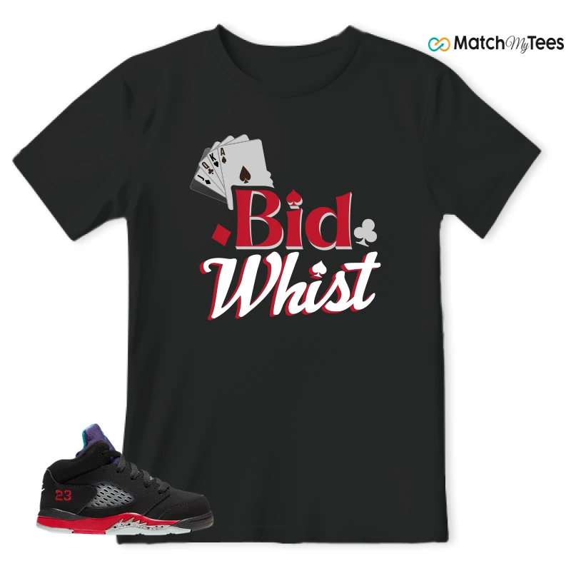 NIKE JORDAN 5 RETRO TOP 3 (TD) SNEAKER Matching Tees t-shirt