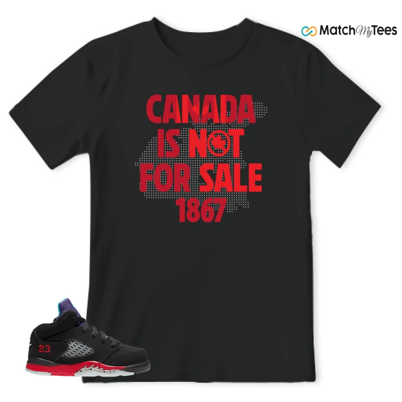 NIKE JORDAN 5 RETRO TOP 3 (TD) SNEAKER Matching Tees t-shirt