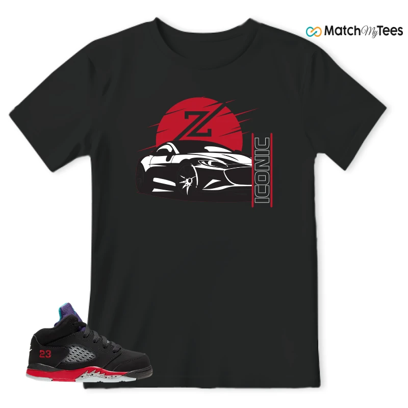 NIKE JORDAN 5 RETRO TOP 3 (TD) SNEAKER Matching Tees t-shirt