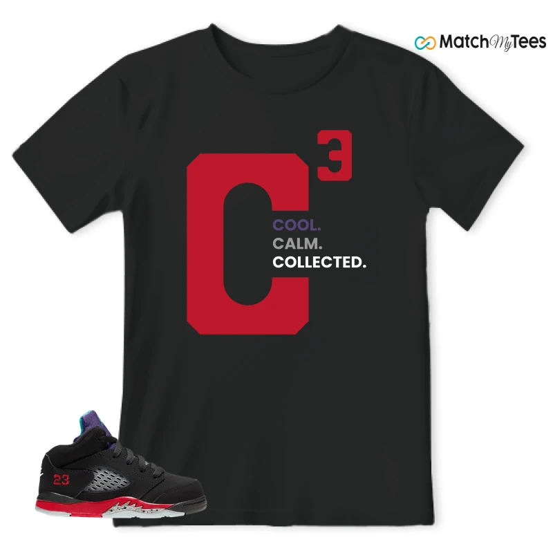 NIKE JORDAN 5 RETRO TOP 3 (TD) SNEAKER Matching Tees t-shirt