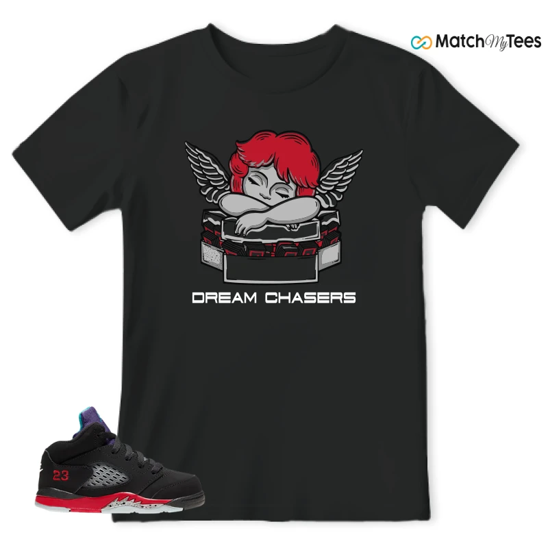 NIKE JORDAN 5 RETRO TOP 3 (TD) SNEAKER Matching Tees t-shirt