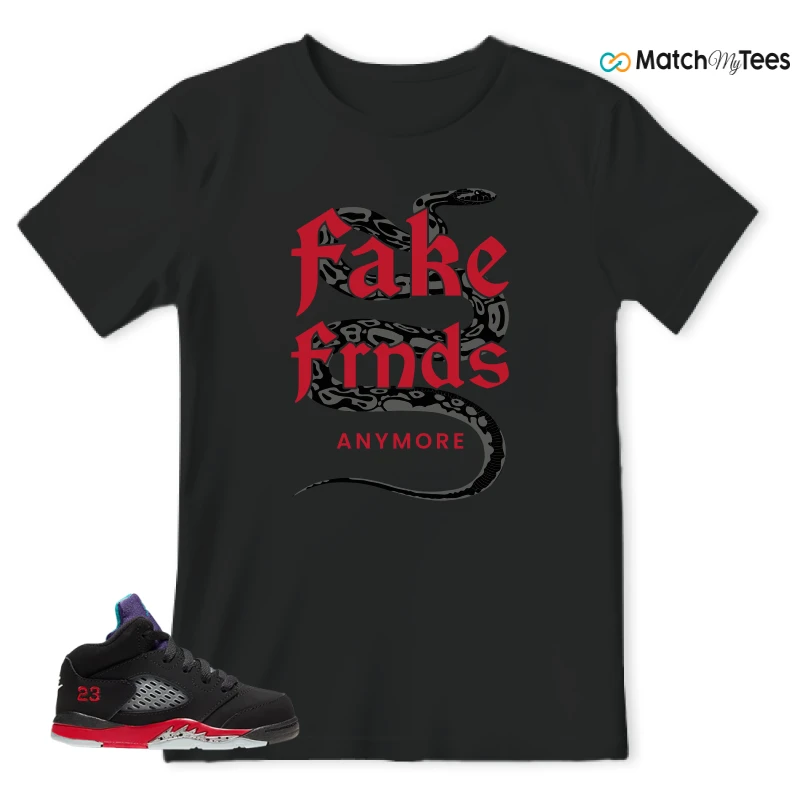 NIKE JORDAN 5 RETRO TOP 3 (TD) SNEAKER Matching Tees t-shirt