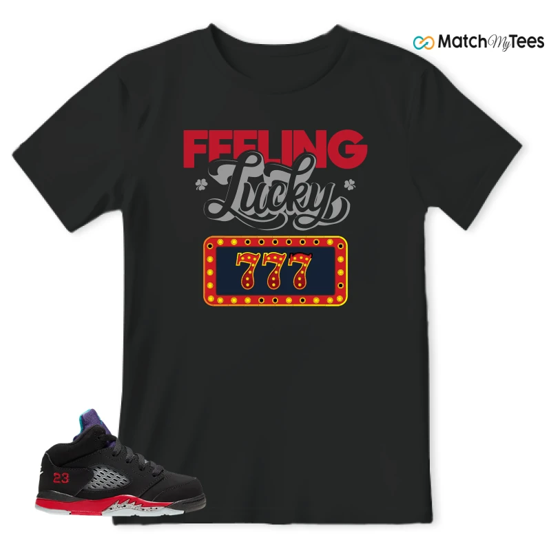 NIKE JORDAN 5 RETRO TOP 3 (TD) SNEAKER Matching Tees t-shirt