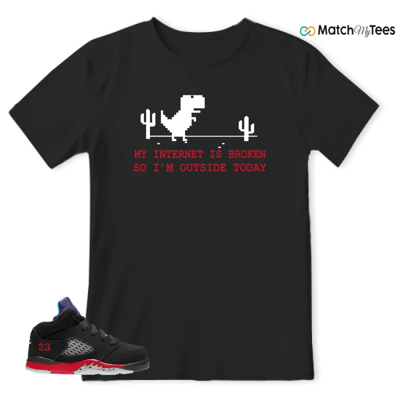 NIKE JORDAN 5 RETRO TOP 3 (TD) SNEAKER Matching Tees t-shirt