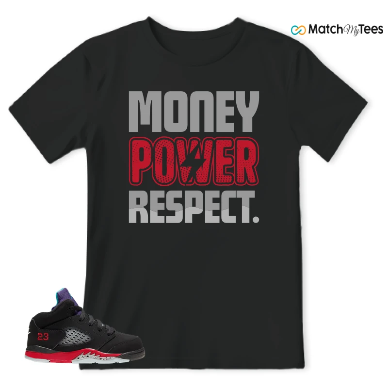 NIKE JORDAN 5 RETRO TOP 3 (TD) SNEAKER Matching Tees t-shirt