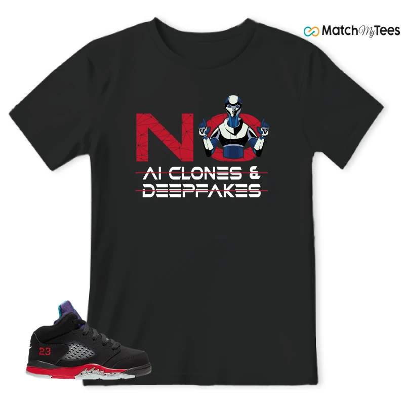 NIKE JORDAN 5 RETRO TOP 3 (TD) SNEAKER Matching Tees t-shirt