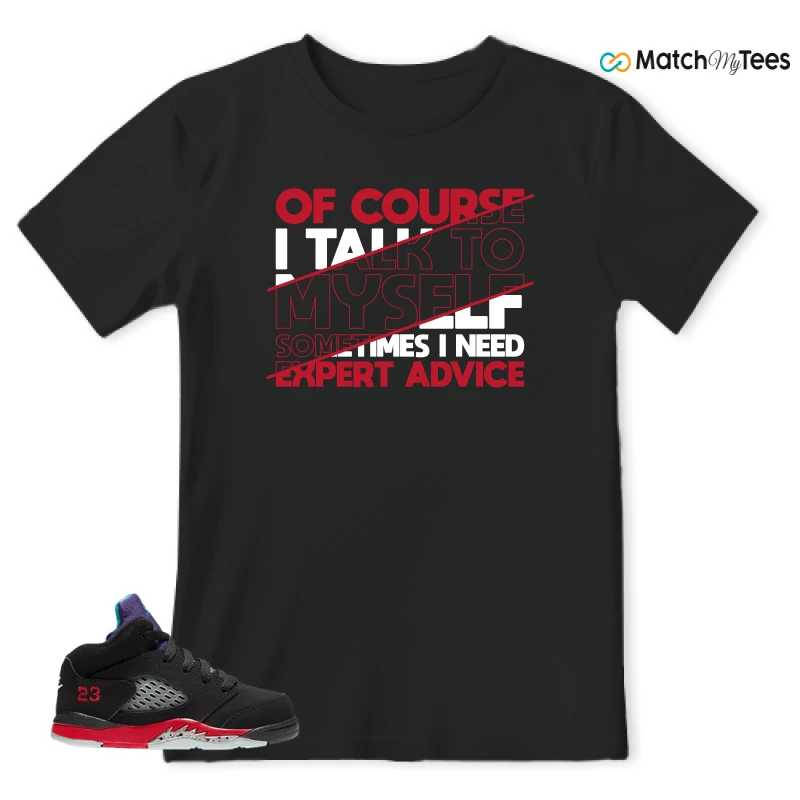 NIKE JORDAN 5 RETRO TOP 3 (TD) SNEAKER Matching Tees t-shirt