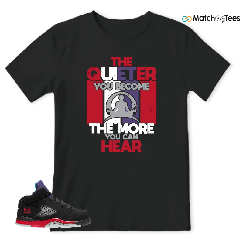 NIKE JORDAN 5 RETRO TOP 3 (TD) SNEAKER Matching Tees t-shirt