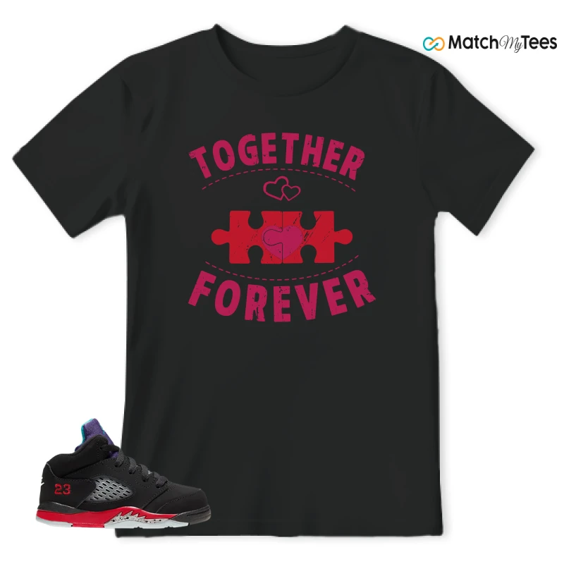 NIKE JORDAN 5 RETRO TOP 3 (TD) SNEAKER Matching Tees t-shirt