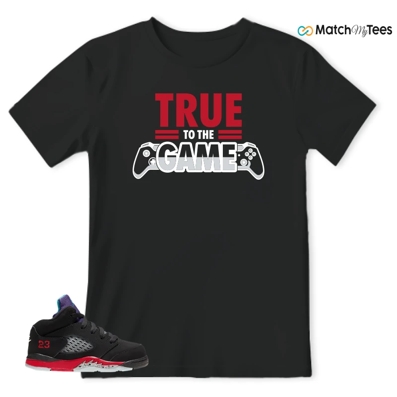 NIKE JORDAN 5 RETRO TOP 3 (TD) SNEAKER Matching Tees t-shirt