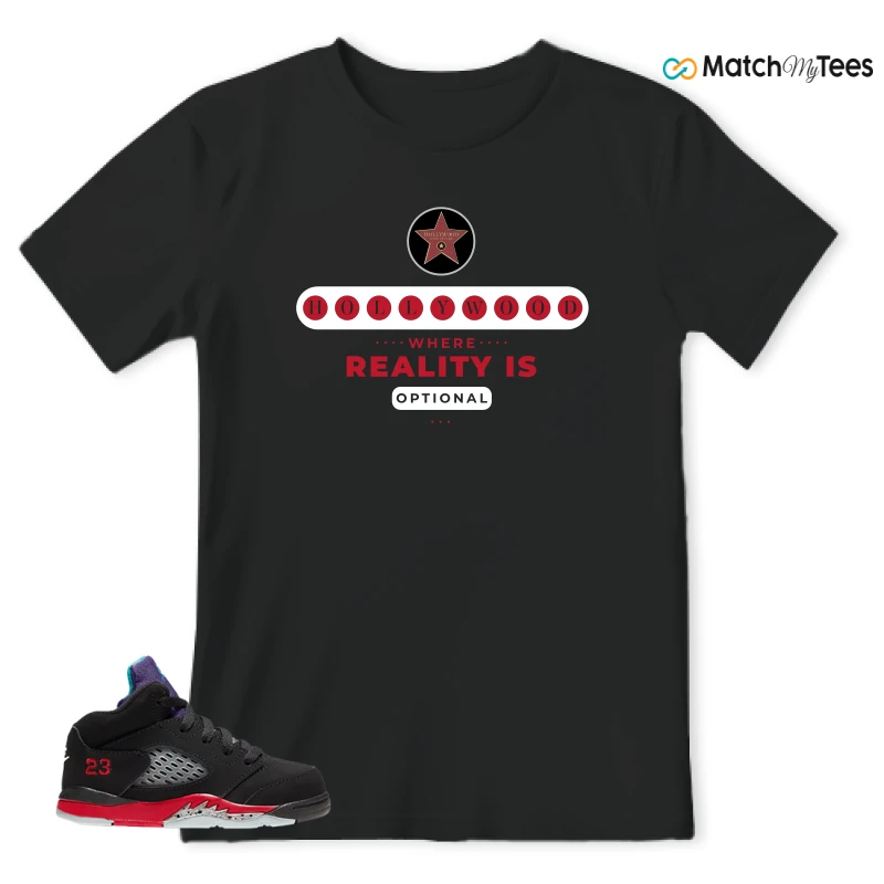 NIKE JORDAN 5 RETRO TOP 3 (TD) SNEAKER Matching Tees t-shirt