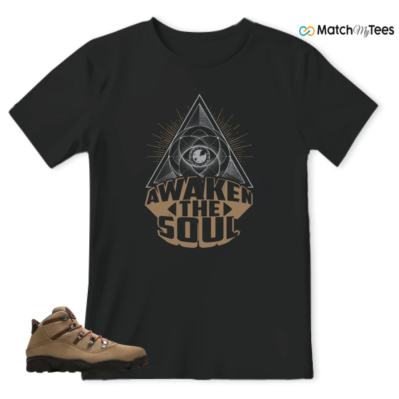 NIKE JORDAN 6 RINGS WINTERIZED ROCKY TAN (2021) SNEAKER Matching Tees t-shirt