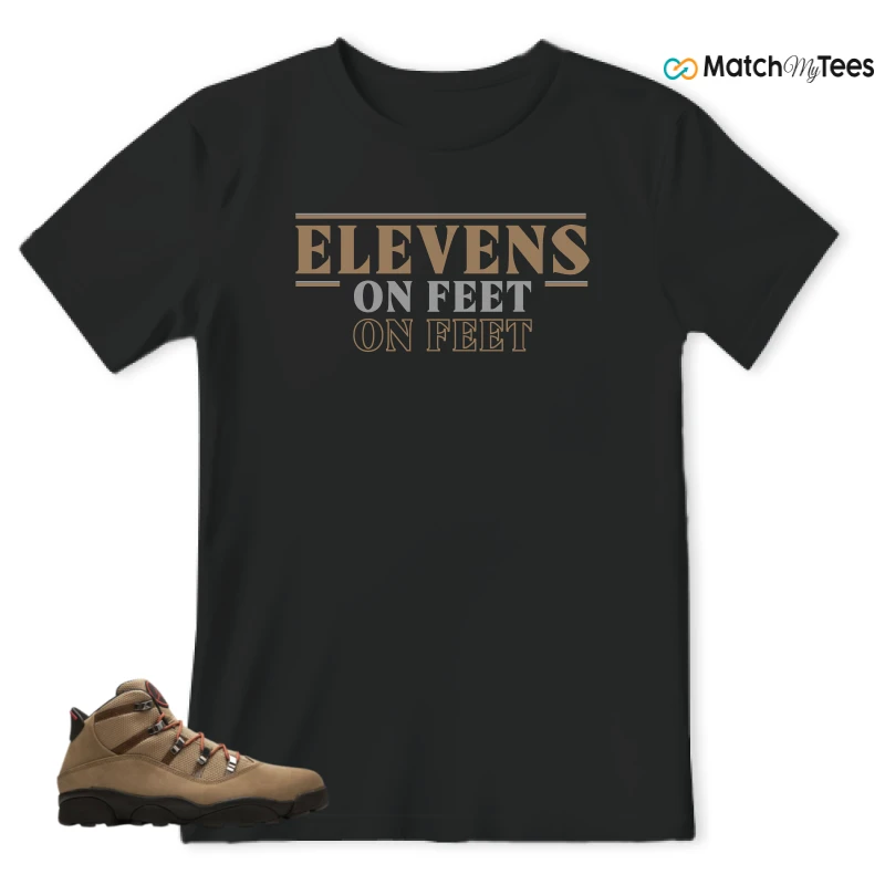 NIKE JORDAN 6 RINGS WINTERIZED ROCKY TAN (2021) SNEAKER Matching Tees T-shirt for Men