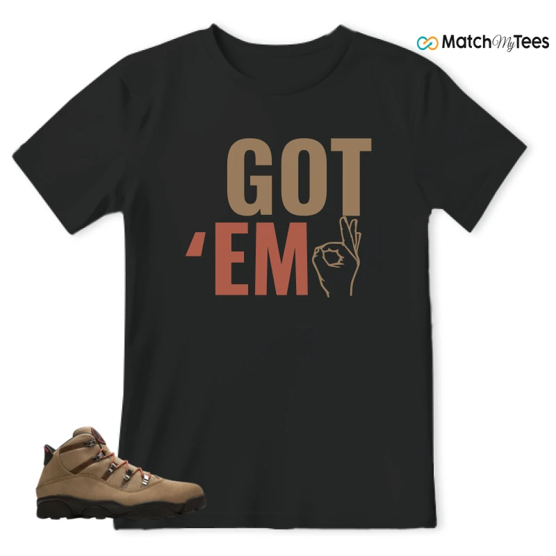 NIKE JORDAN 6 RINGS WINTERIZED ROCKY TAN (2021) SNEAKER Matching Tees t-shirt