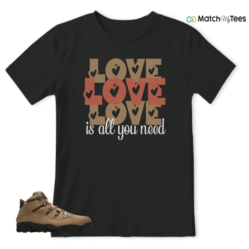 NIKE JORDAN 6 RINGS WINTERIZED ROCKY TAN (2021) SNEAKER Matching Tees t-shirt