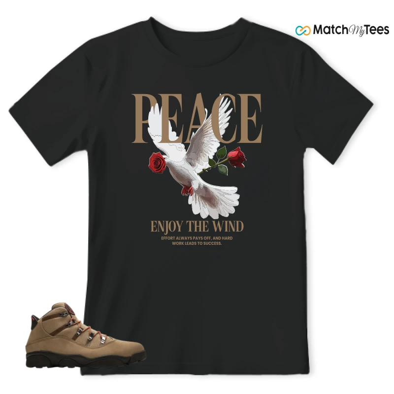 NIKE JORDAN 6 RINGS WINTERIZED ROCKY TAN (2021) SNEAKER Matching Tees t-shirt