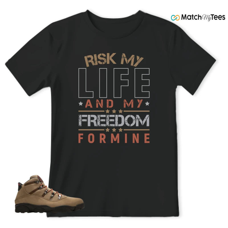 NIKE JORDAN 6 RINGS WINTERIZED ROCKY TAN (2021) SNEAKER Matching Tees t-shirt