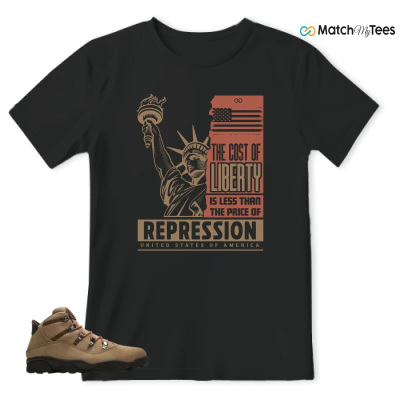NIKE JORDAN 6 RINGS WINTERIZED ROCKY TAN (2021) SNEAKER Matching Tees t-shirt