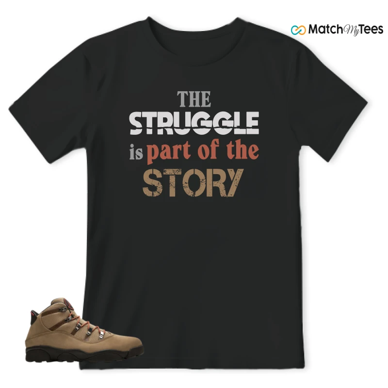 NIKE JORDAN 6 RINGS WINTERIZED ROCKY TAN (2021) SNEAKER Matching Tees t-shirt