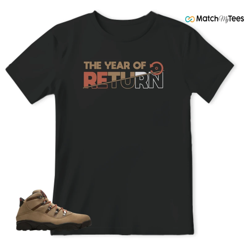 NIKE JORDAN 6 RINGS WINTERIZED ROCKY TAN (2021) SNEAKER Matching Tees t-shirt