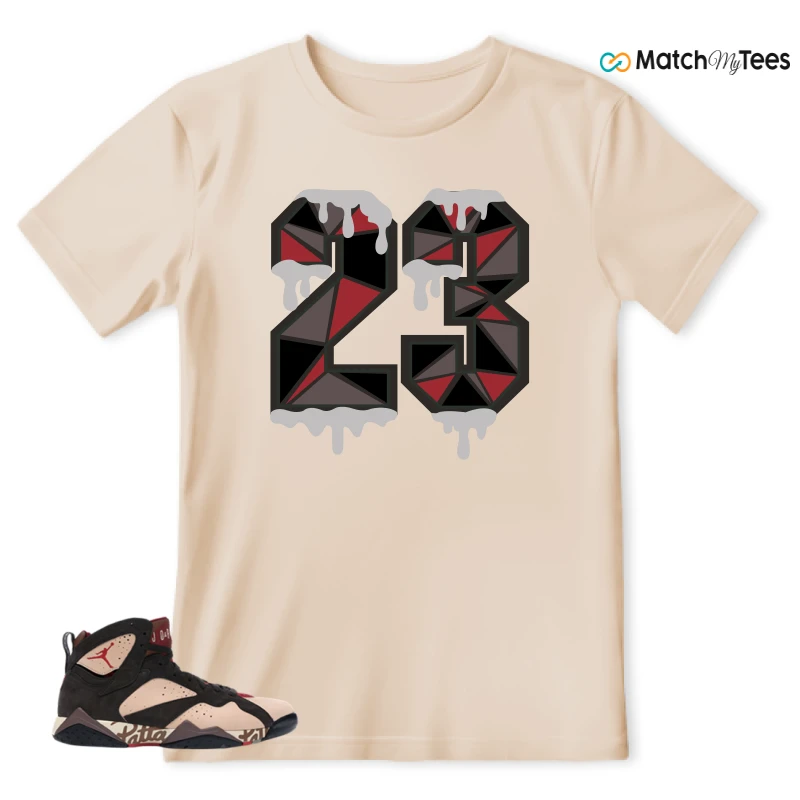 NIKE JORDAN 7 RETRO PATTA SHIMMER SNEAKER Matching Tees t-shirt